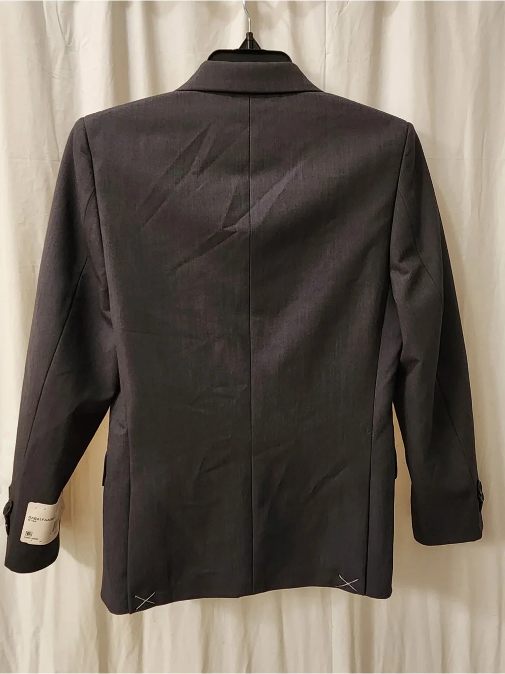 NWT Kenneth Cole Reaction Boys Baba Charcoal Grey Classic‎ Suit Jacket Wedding